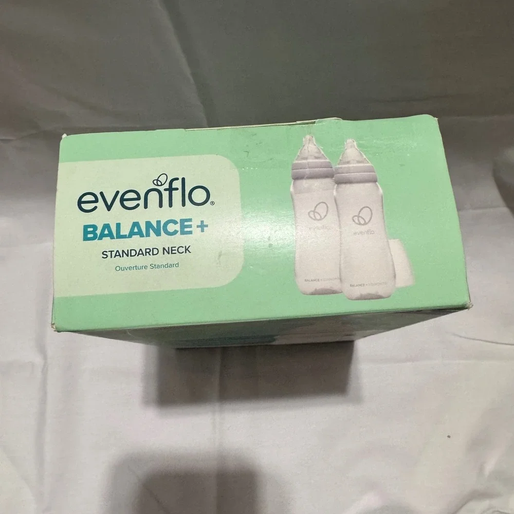 Evenflo Balance Plus Standard Neck‎ Baby Bottles 2 Count 9 oz BPA Free